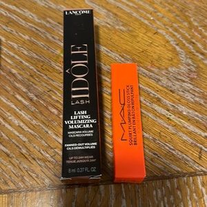 Brand New bundle of lancome Idole lash lifting Mascara and  Mac gloss stick